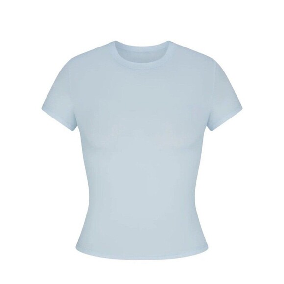SKIMS Fits Everybody T-Shirt | Opal | Size small - Picture 1 of 6